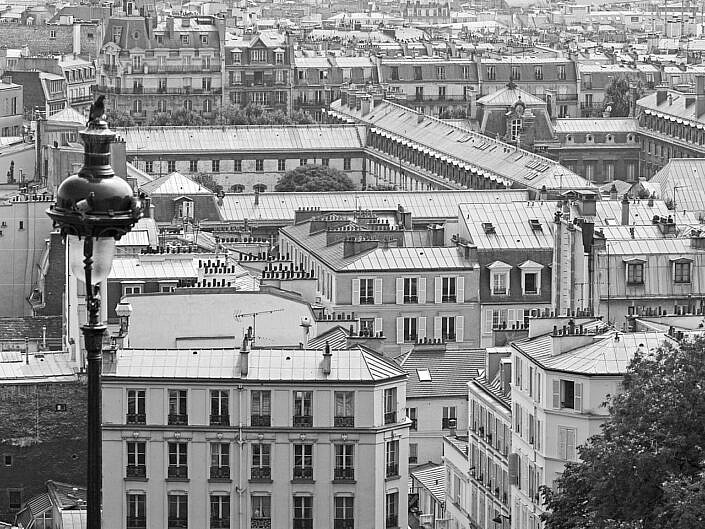 Blick von Montmartre, Paris